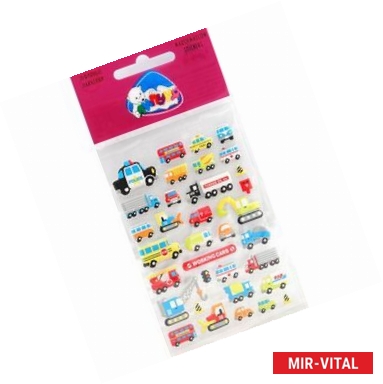 Фото Наклейки детские 'Машины'