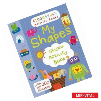 Фото My Shapes Sticker Activity Book