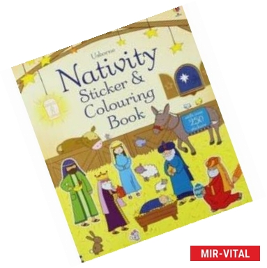 Фото Nativity Sticker and Colouring Book