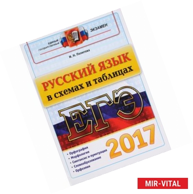 Фото ЕГЭ 2017. Русский язык в схемах и таблицах