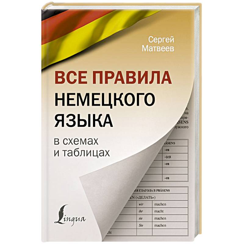 Фото Все правила немецкого языка в схемах и таблицах