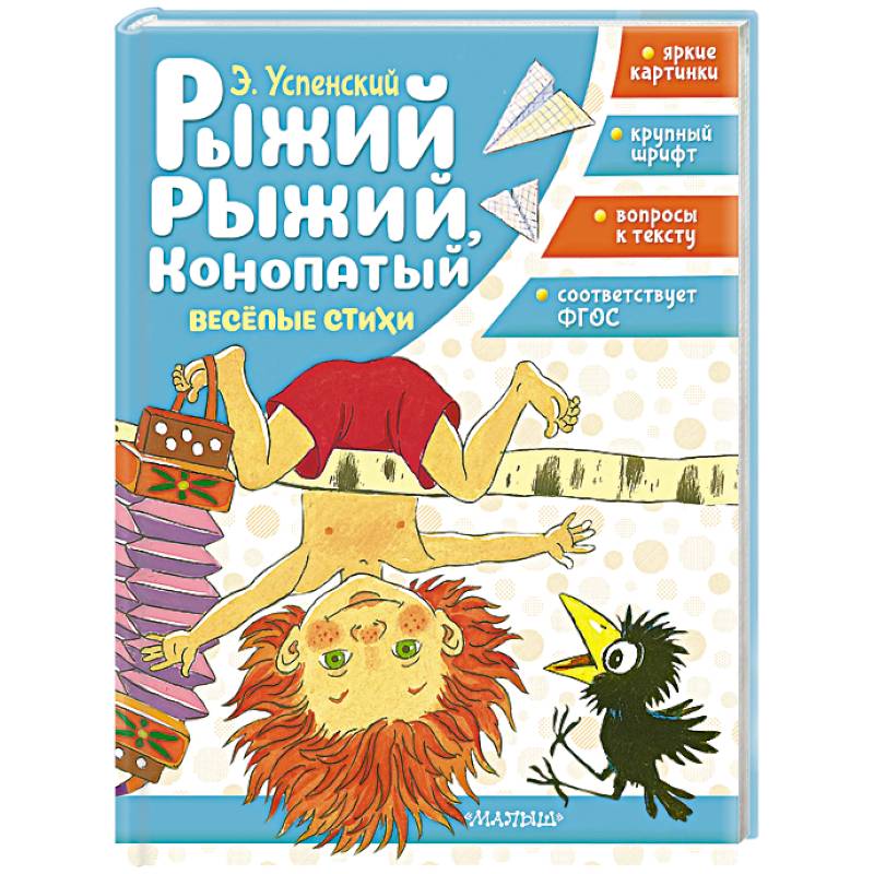 Фото Рыжий, рыжий, конопатый. Весёлые стихи