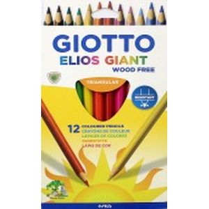 Фото Набор карандашей 6 цветов  GIOTTO ELIOS TRIANGUL