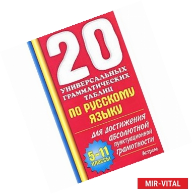 Фото 20 универсальных грамматических таблиц по русскому языку для достижения абсолютной пунктуационной грамотности. 5-11