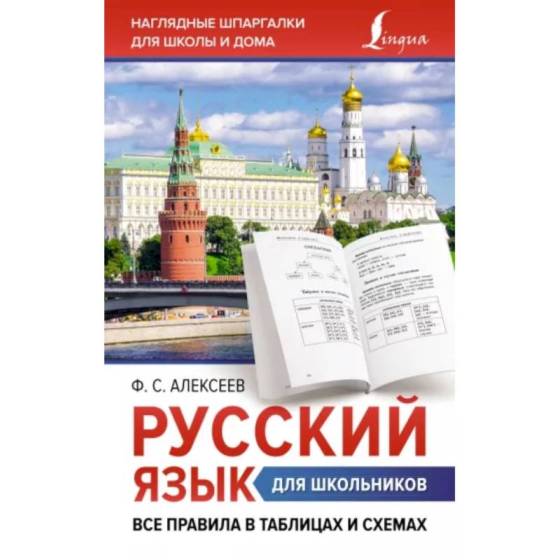 Фото Русский язык для школьников. Все правила в таблицах и схемах