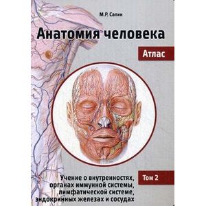 Фото Анатомия человека. Атлас. Том 2: Учение о внутренностях, органах иммунной системы, лимфатической системе, эндокринных железах и сосудах