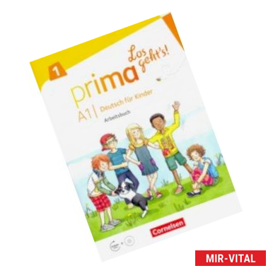 Фото Prima Los geht's! A1 Arbeitsbuch mit Audio-CD und