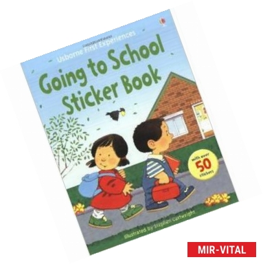 Фото First Experience Sticker Book: Going to School