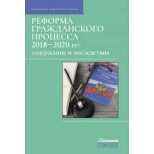 Фото Реформа гражданского процесса 2018–2020 гг. Содержание и последствия