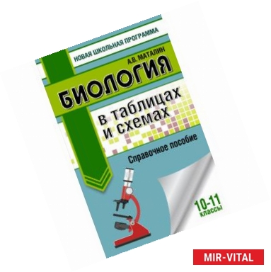 Фото Биология. 10-11 классы. В таблицах и схемах. Справочное пособие