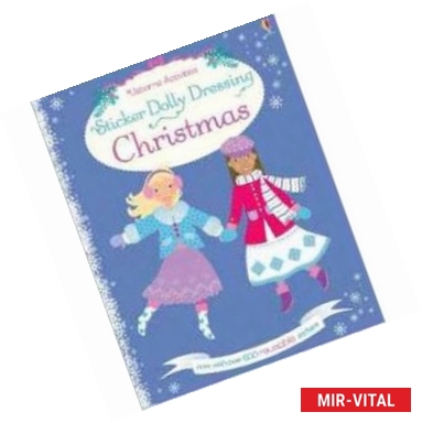 Фото Sticker Dolly Dressing Christmas