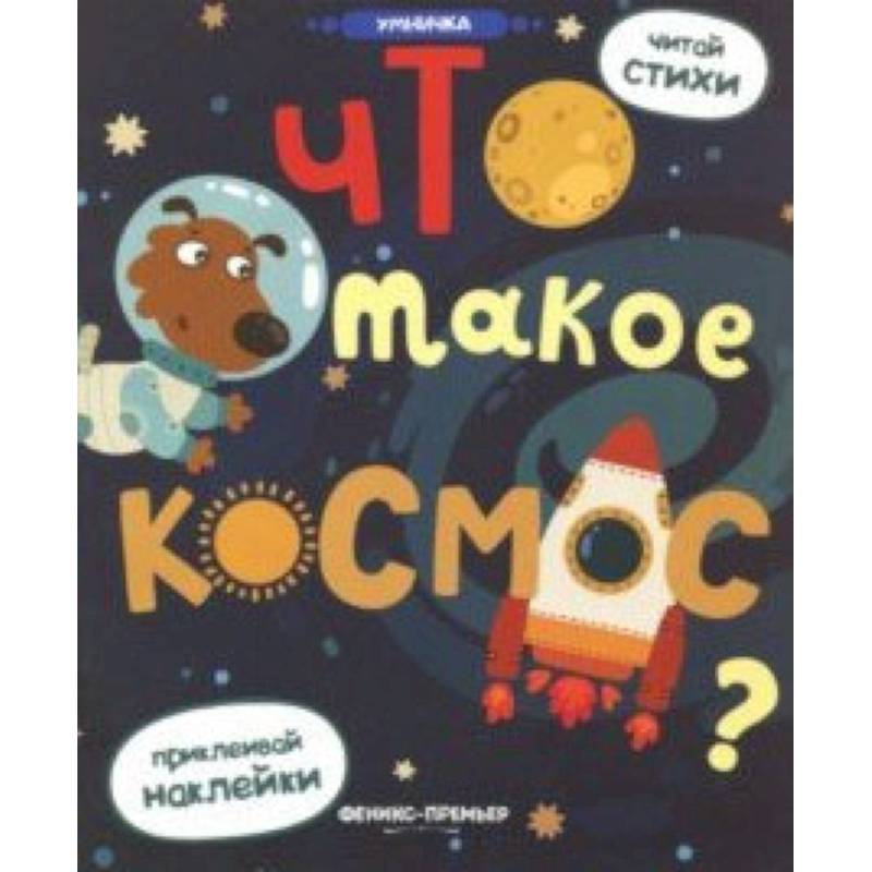 Фото Что такое космос?: книжка с наклейками