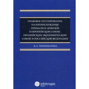 Фото Правовое регулирование налогообложения прибыли и доходов в Европейском союзе, Евразийском экономическом союзе и Российской Федерации