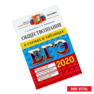 Фото ЕГЭ 2020. Обществознание в схемах и таблицах