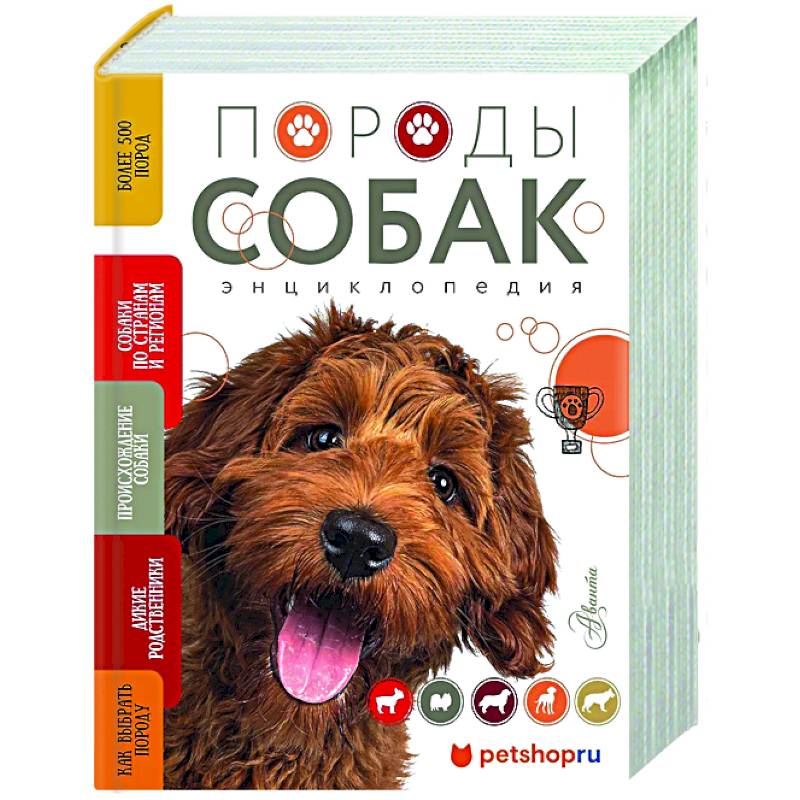 Фото Породы собак Энциклопедия (обложка с терьером)