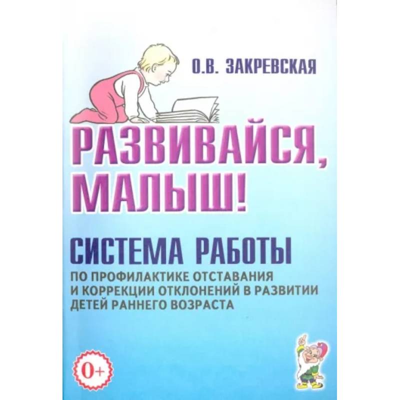 Фото Развивайся, малыш! Система работы по профилактике отставания и коррекции отклонений в развитии детей раннего возраста