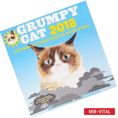 Фото Календарь 2018 (на скрепке). Grumpy Cat. От самой сердитой кошки в мире