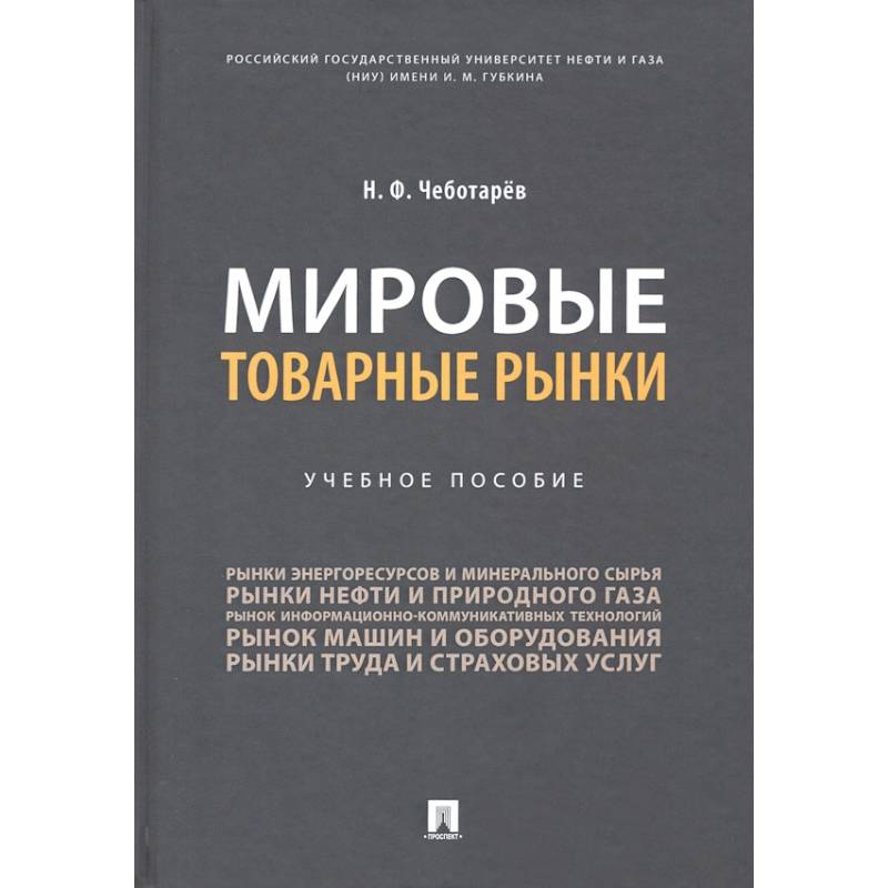 Фото Мировые товарные рынки.Уч.пос