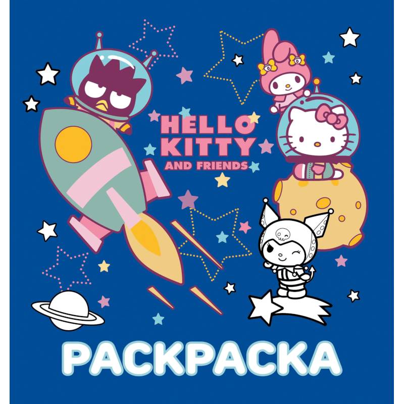 Фото Hello Kitty and Friends. Раскраска