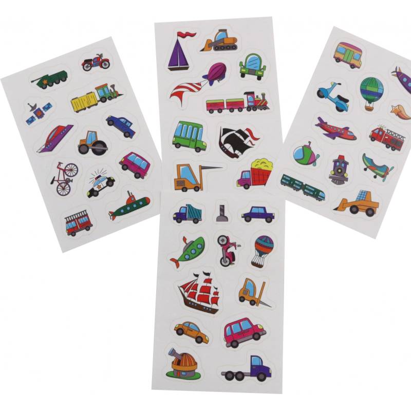 Фото Забавные липучки. Веселый транспорт