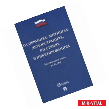 Фото Федеральный закон №54-ФЗ: О собраниях, митингах, демонстрациях, шествиях и пикетированиях