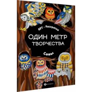 Фото Совы. Книжка-раскраска