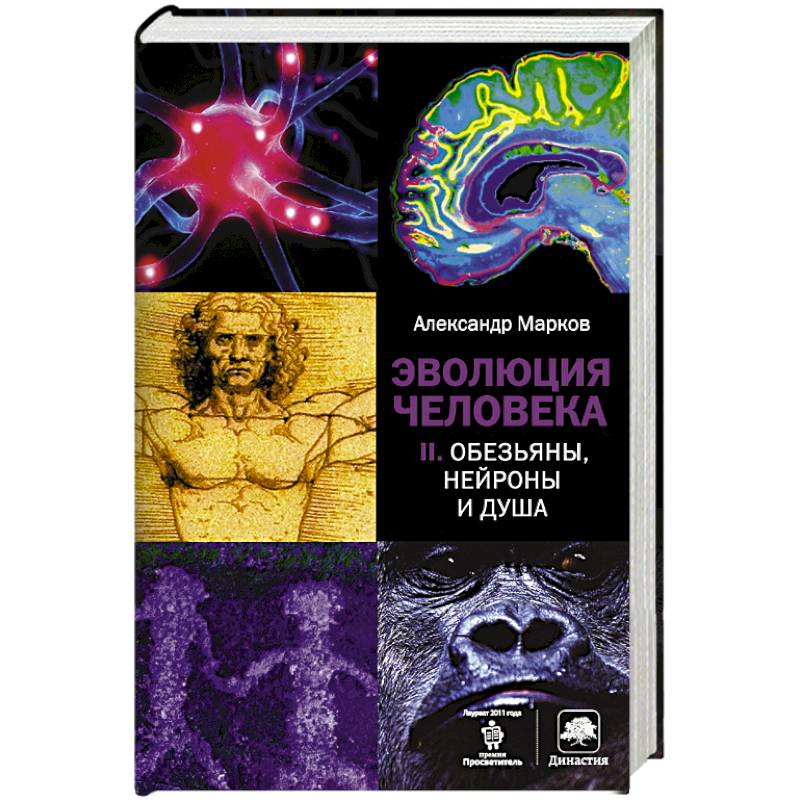 Фото Эволюция человека. Книга  2. Обезьяны, нейроны и душа