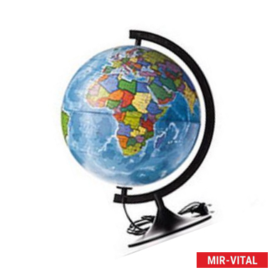 Фото Глобус Земли политический с подсветкой