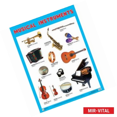 Фото Плакаты 'Musical Instruments'