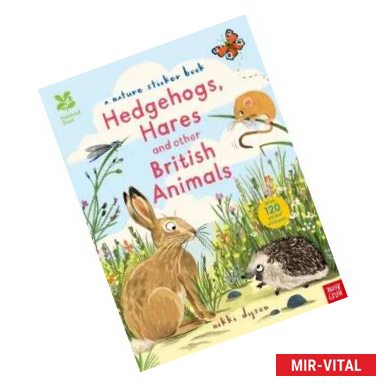 Фото Hedgehogs, Hares & Other British Animals Sticker