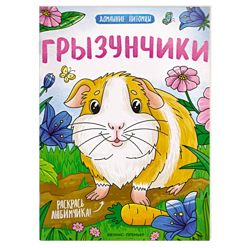 Фото Грызунчики. Книжка-раскраска