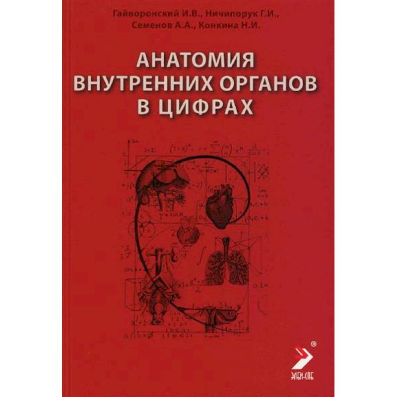 Фото Анатомия внутренних органов в цифрах. Учебное пособие