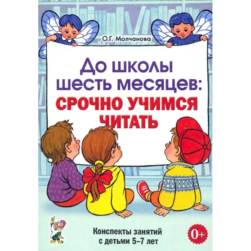 Фото До школы шесть месяцев. Срочно учимся читать. Планирование работы и конспекты занятий. 5-7 лет