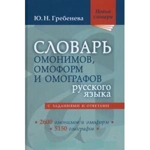 Фото Словарь омонимов, омоформ и омографов русского языка