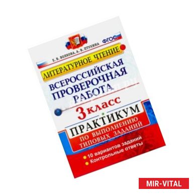 Фото Литературное чтение. 3 класс. Практикум по выполнению типовых заданий