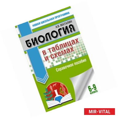 Фото Биология в таблицах и схемах. 6-9 классы. Справочное пособие