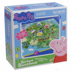 Фото Peppa Pig. Настольная игра + пазл 'Весёлые выходные' (01584)