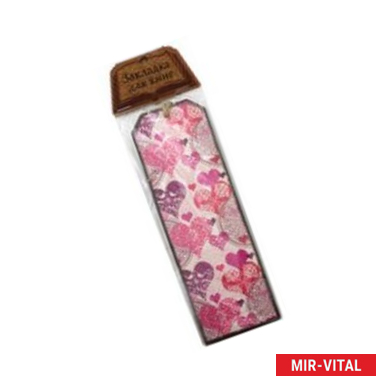 Фото Закладка декоративная для книг 'Сердечки'