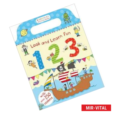 Фото Look and Learn Fun 123. Sticker Book