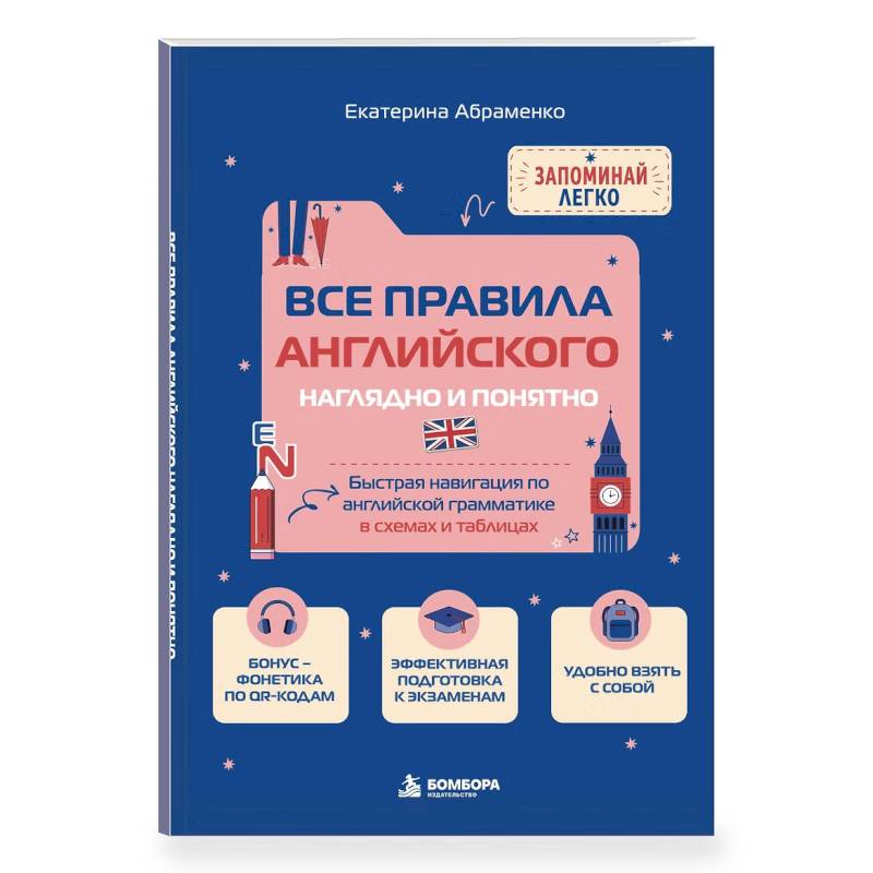 Фото Все правила английского наглядно и понятно. Быстрая навигация по английской грамматике в схемах и таблицах