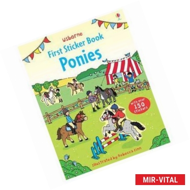 Фото First Sticker Book: Ponies