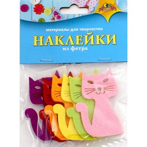 Фото Наклейки из фетра 'Кошки'