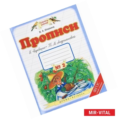 Фото Прописи к 'Букварю' Т.М. Андриановой. 1 класс. В 4-х частях. Часть 2