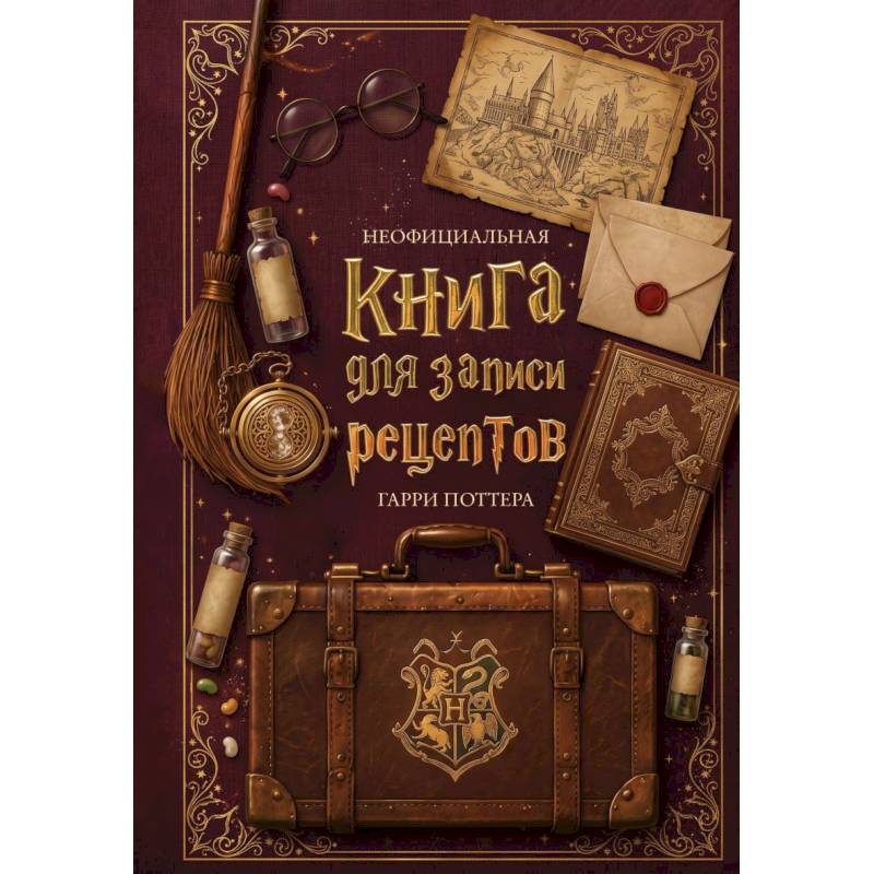 Фото Неофициальная книга для записи рецептов Гарри Поттера