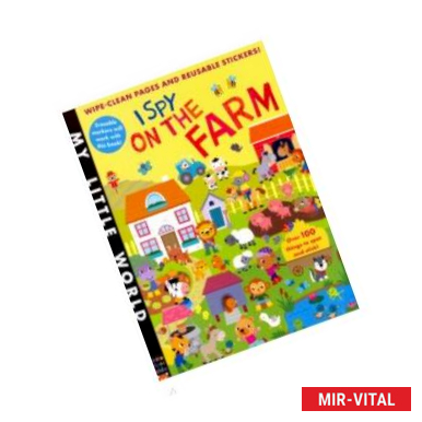 Фото I Spy On the Farm (sticker book)