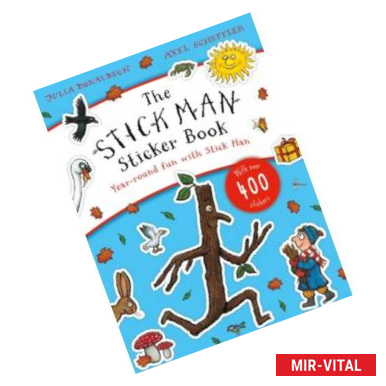 Фото Stick Man Sticker Book