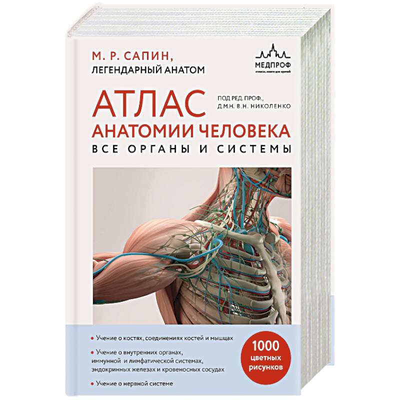 Фото Атлас анатомии человека. Все органы и системы