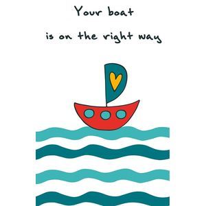 Фото Блокнот для записей 'Your boat is on the right way'