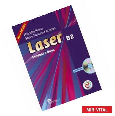 Фото Laser 3ed B2 SB Book + CD Rom + MPO