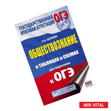 Фото ОГЭ. Обществознание в таблицах и схемах для подготовки к ОГЭ